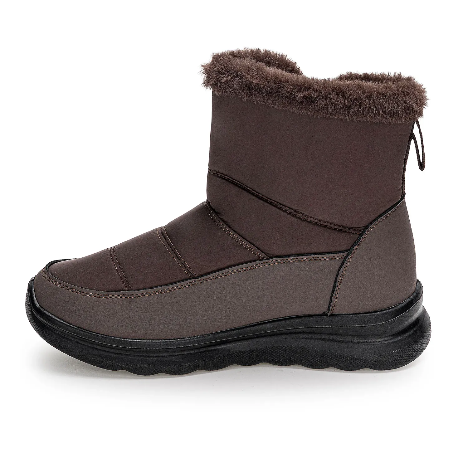 Botin Platanitos Dama Bt Snkristy color beige oscuro | Platanitos