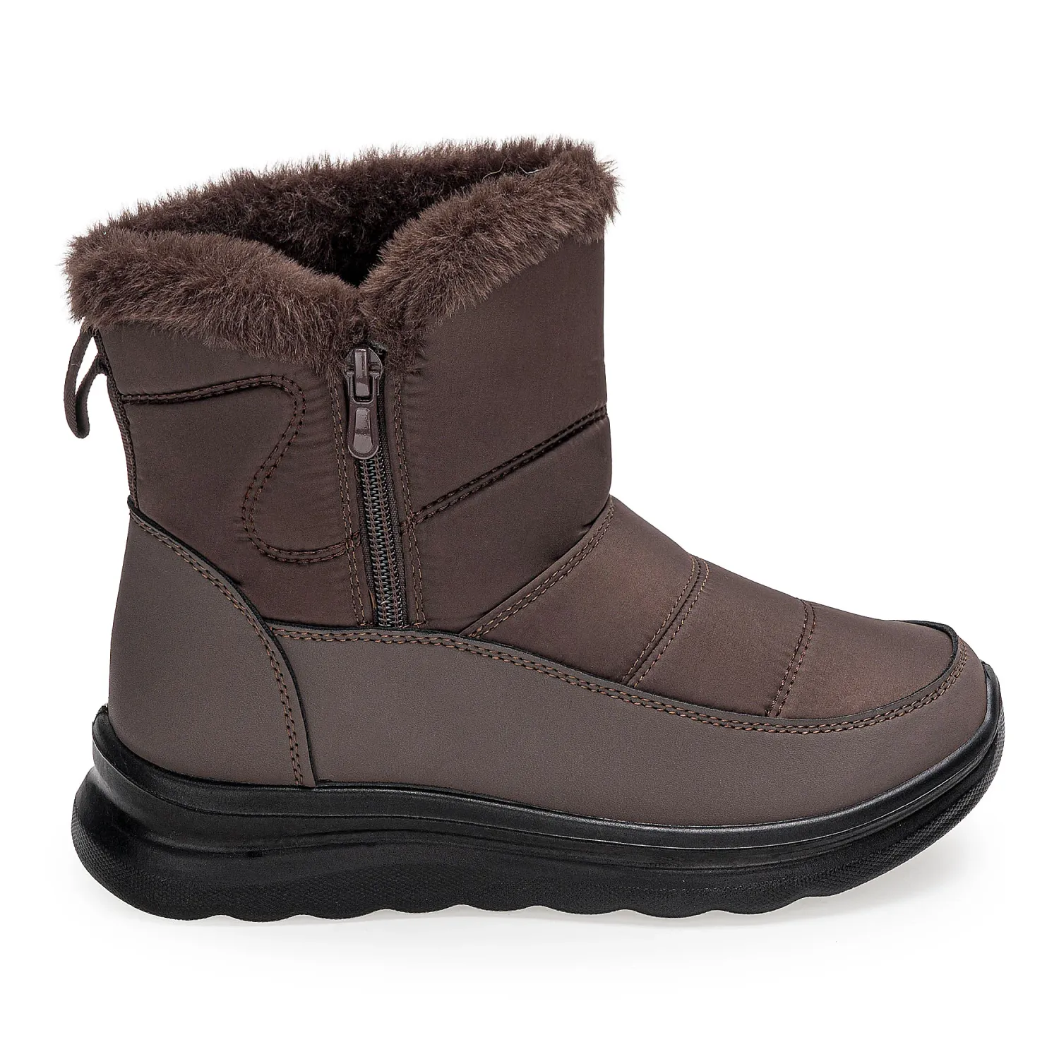 Botin Platanitos Dama Bt Snkristy color beige oscuro | Platanitos