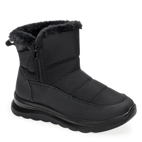 Platanitos Negro de Mujer modelo Botin Dama Bt Snkristy negros textiles mujer 2025091812145666610 Textil Sintético