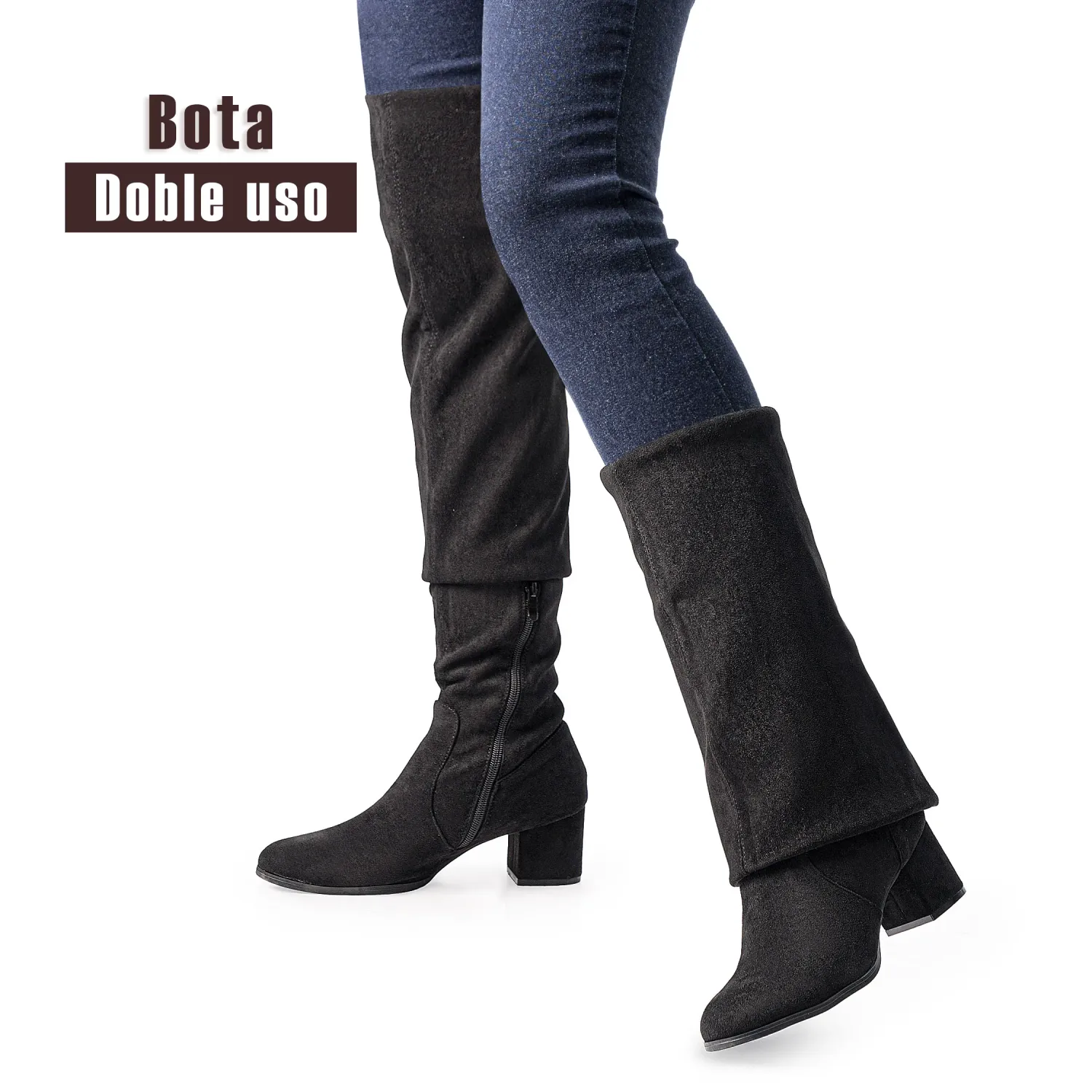 Bota Platanitos Dama Bl Olga color negro | Platanitos