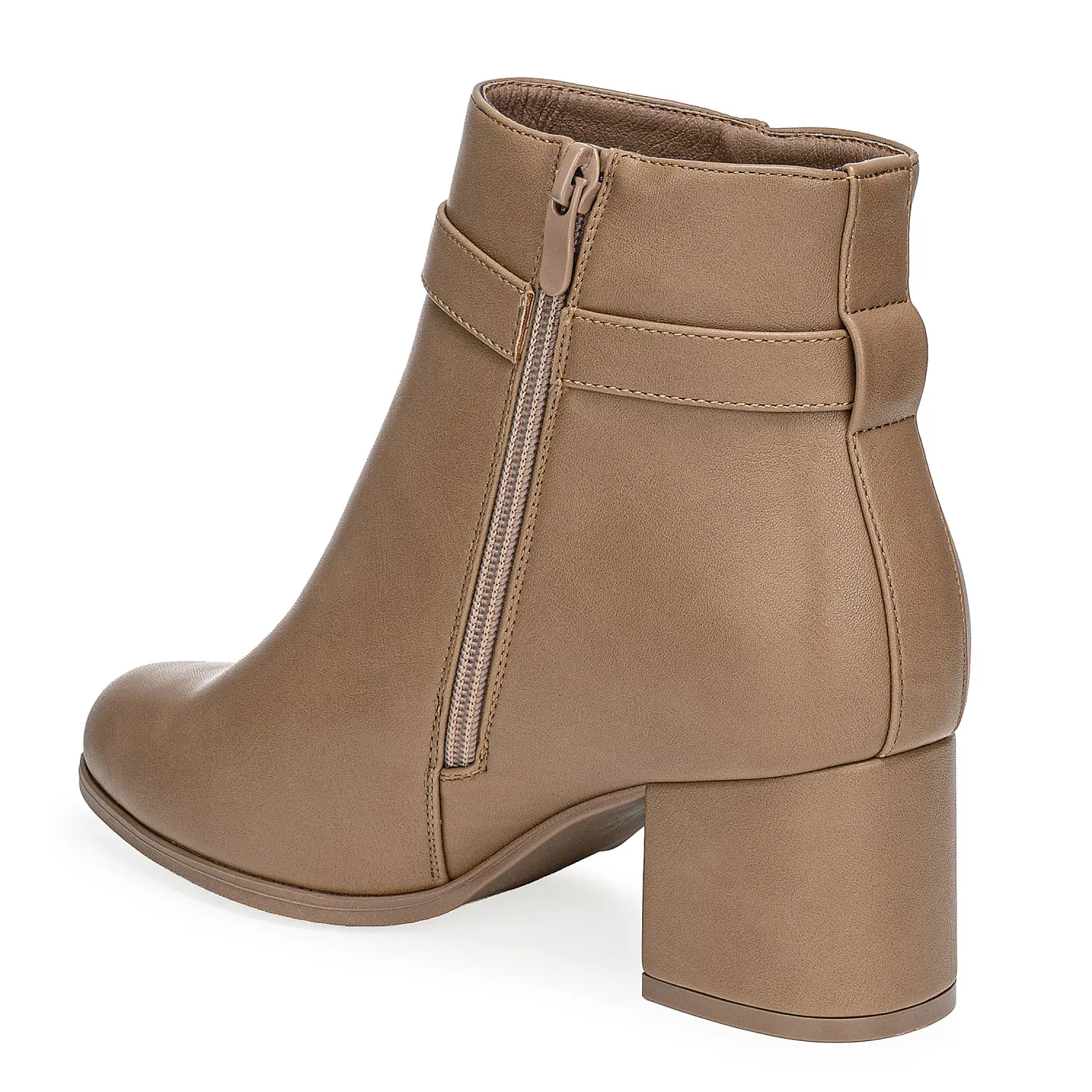 Botin Platanitos Dama Bt Flavia color beige oscuro | Platanitos