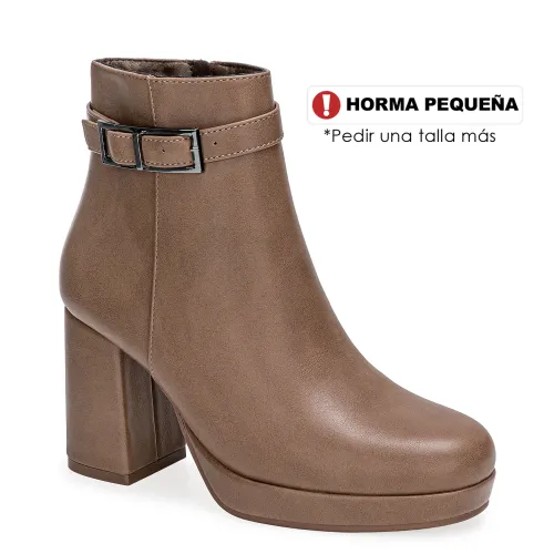 Platanitos  de Mujer modelo Botin Dama Btp Joyce topos sintéticos mujer 2025091812162680167 Sintético Sintético
