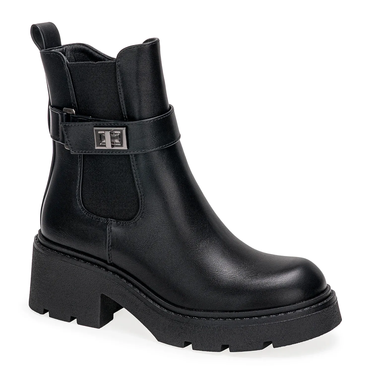 Botin Platanitos Dama Bt Tory color negro | Platanitos