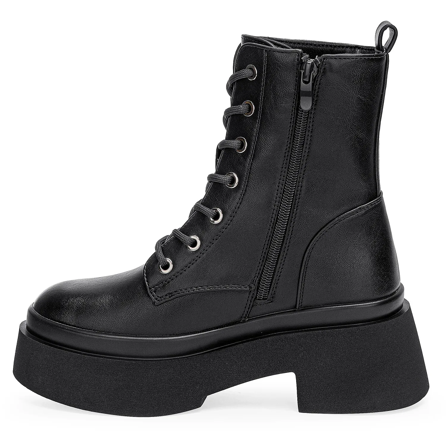 Platanitos Botin Platanitos Dama Btchun Rock color negro | Platanitos