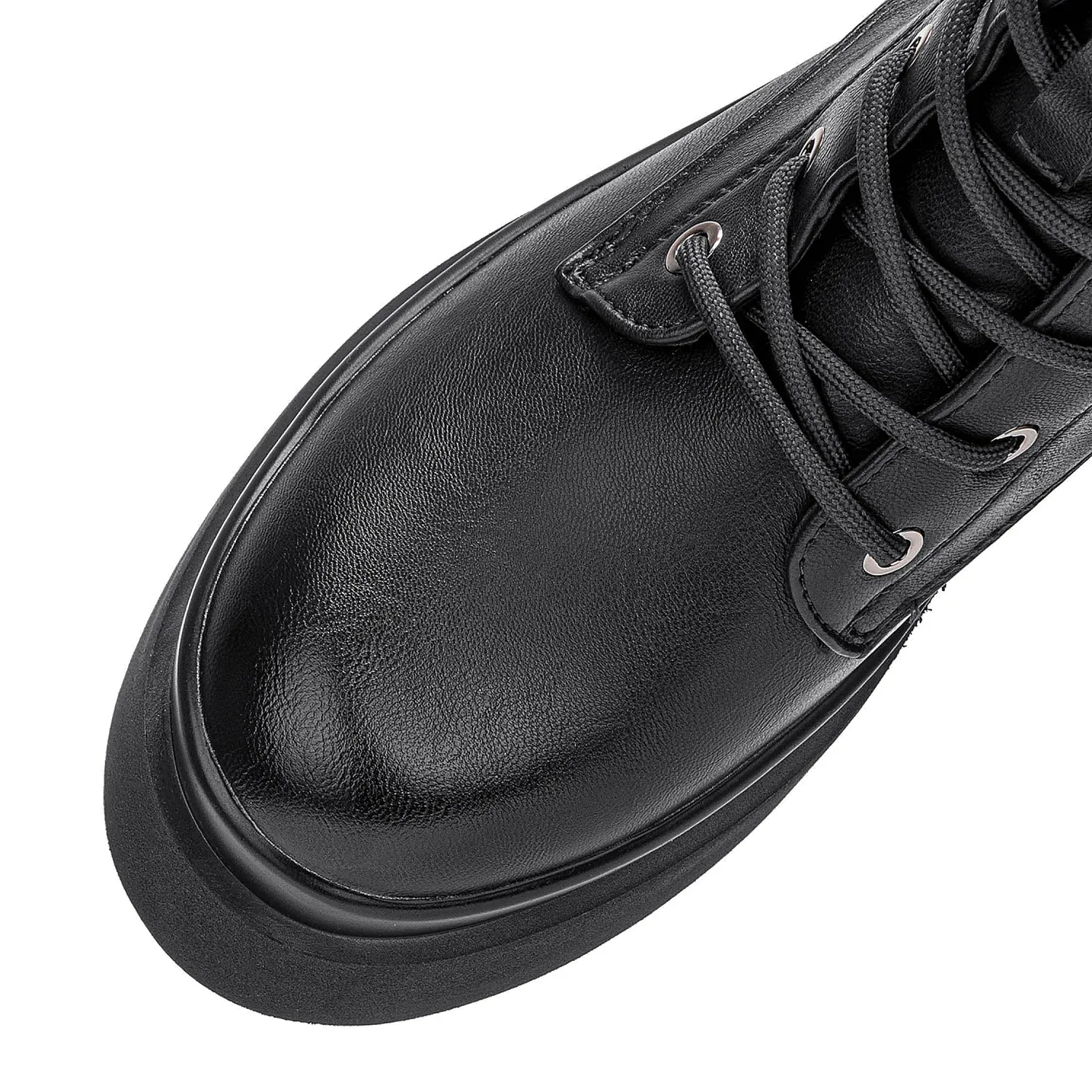 Platanitos Botin Platanitos Dama Btchun Rock color negro | Platanitos