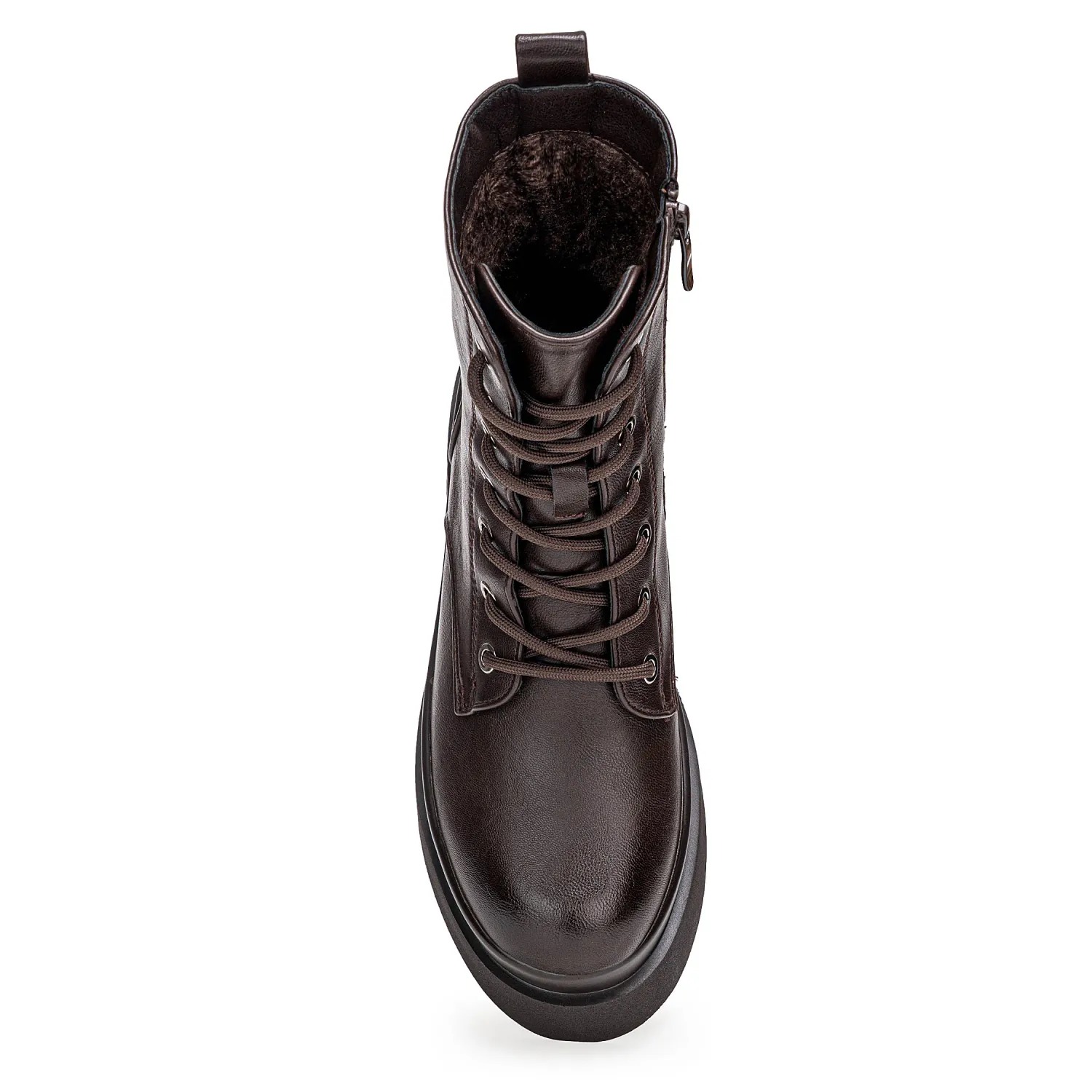 Botin Platanitos Dama Btchun Rock color marron oscuro. | Platanitos