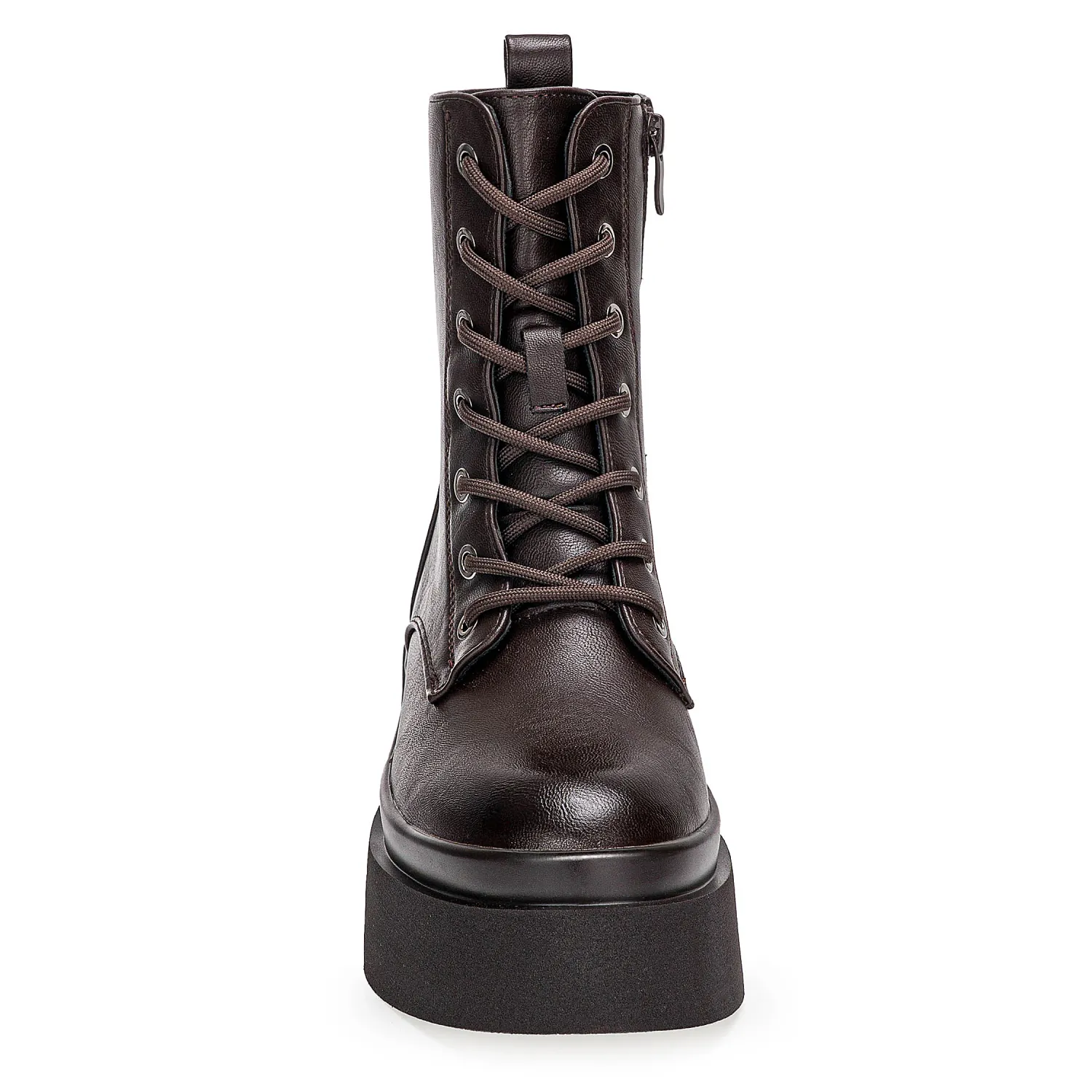 Botin Platanitos Dama Btchun Rock color marron oscuro. | Platanitos