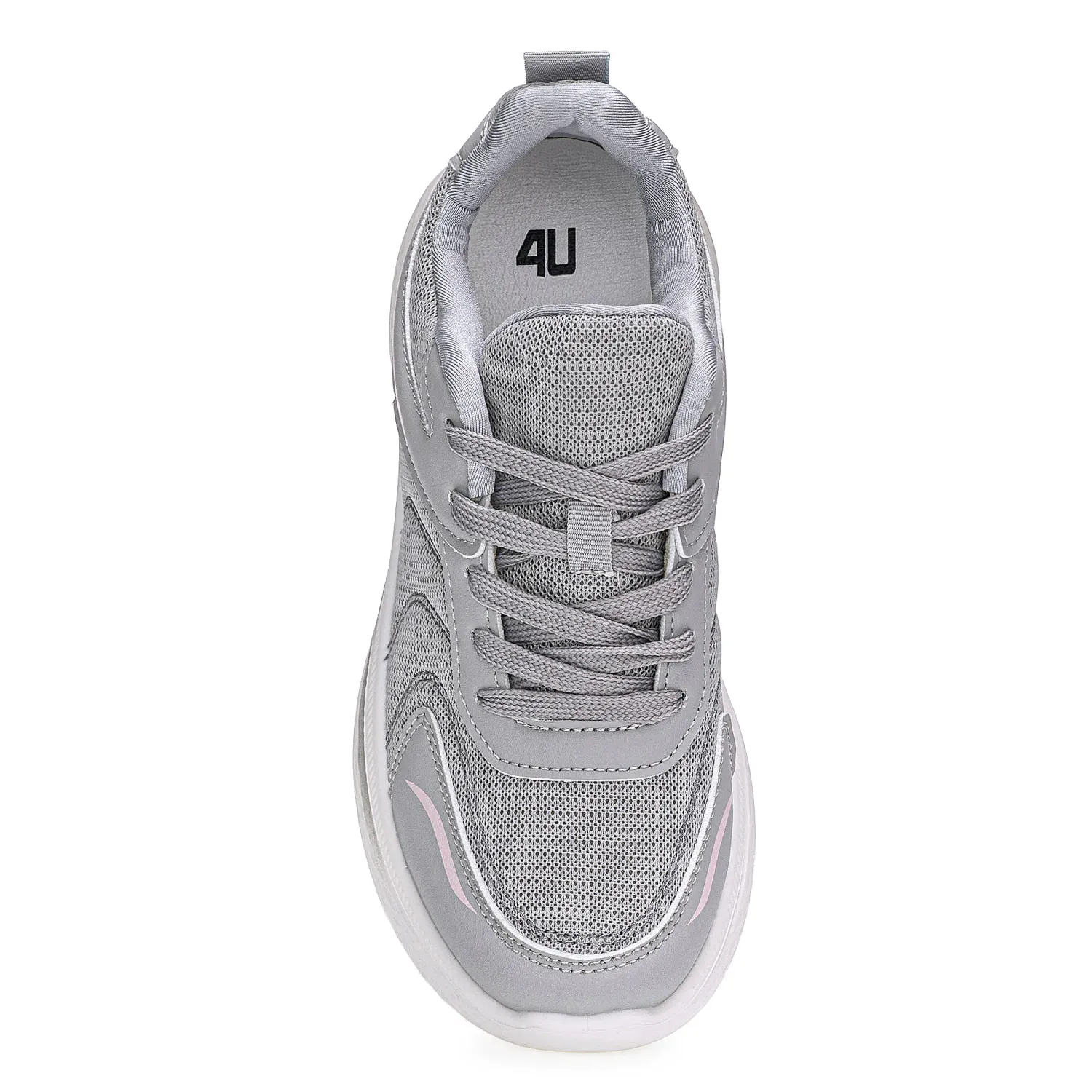 Zapatilla Just4U Dama Zf Carmen color gris | Platanitos