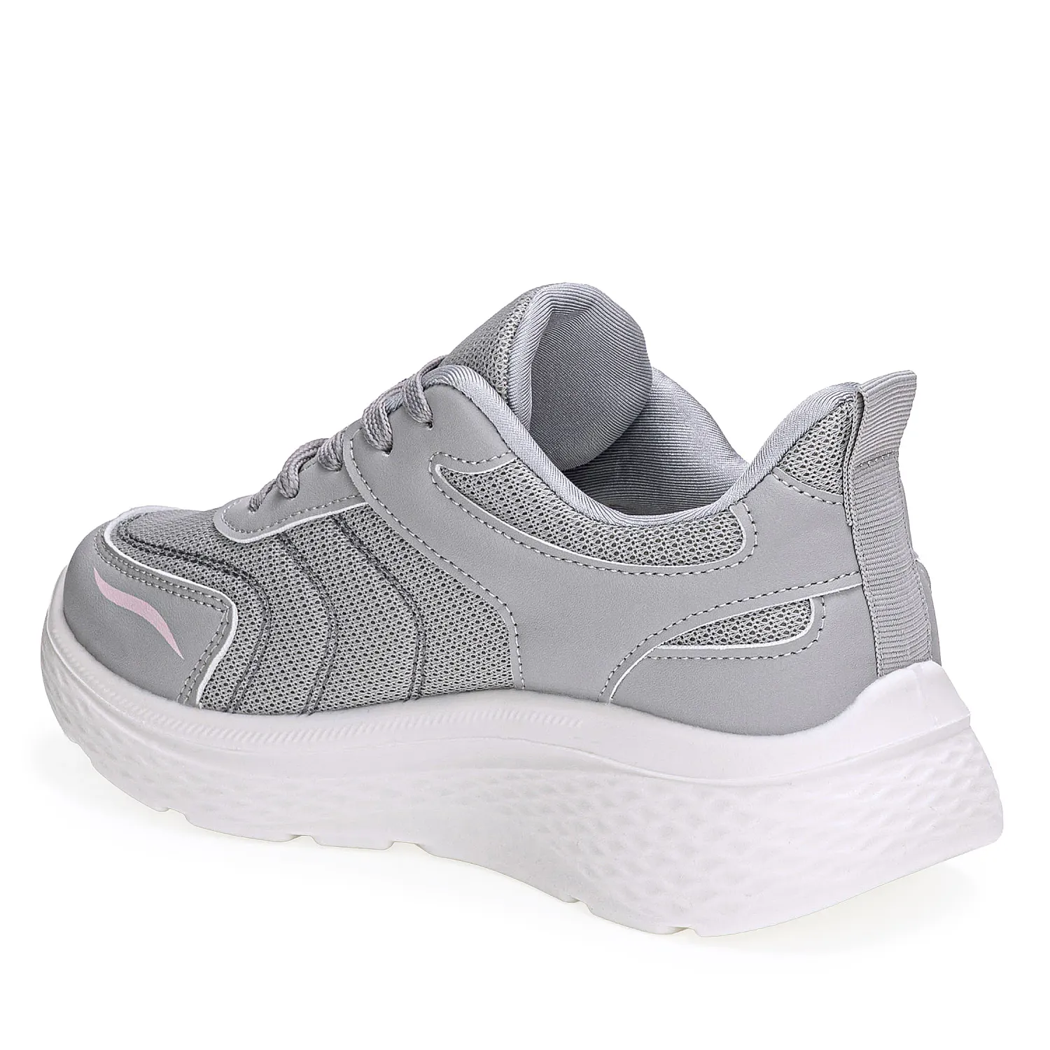 Zapatilla Just4U Dama Zf Carmen color gris | Platanitos