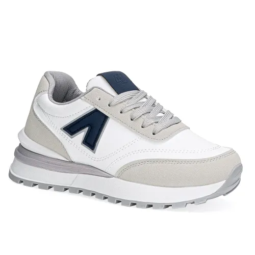 Just4u Blanco de Mujer modelo Zapatilla Dama Z Elmy blancos grises sintéticos mujer 2025091814395016909 Sintético Sintético