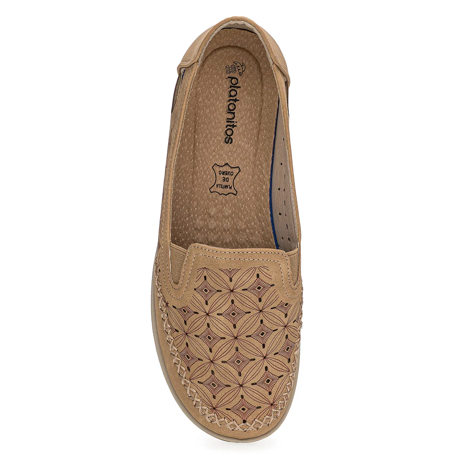 Calzado Platanitos Dama C Karina color marron | Platanitos