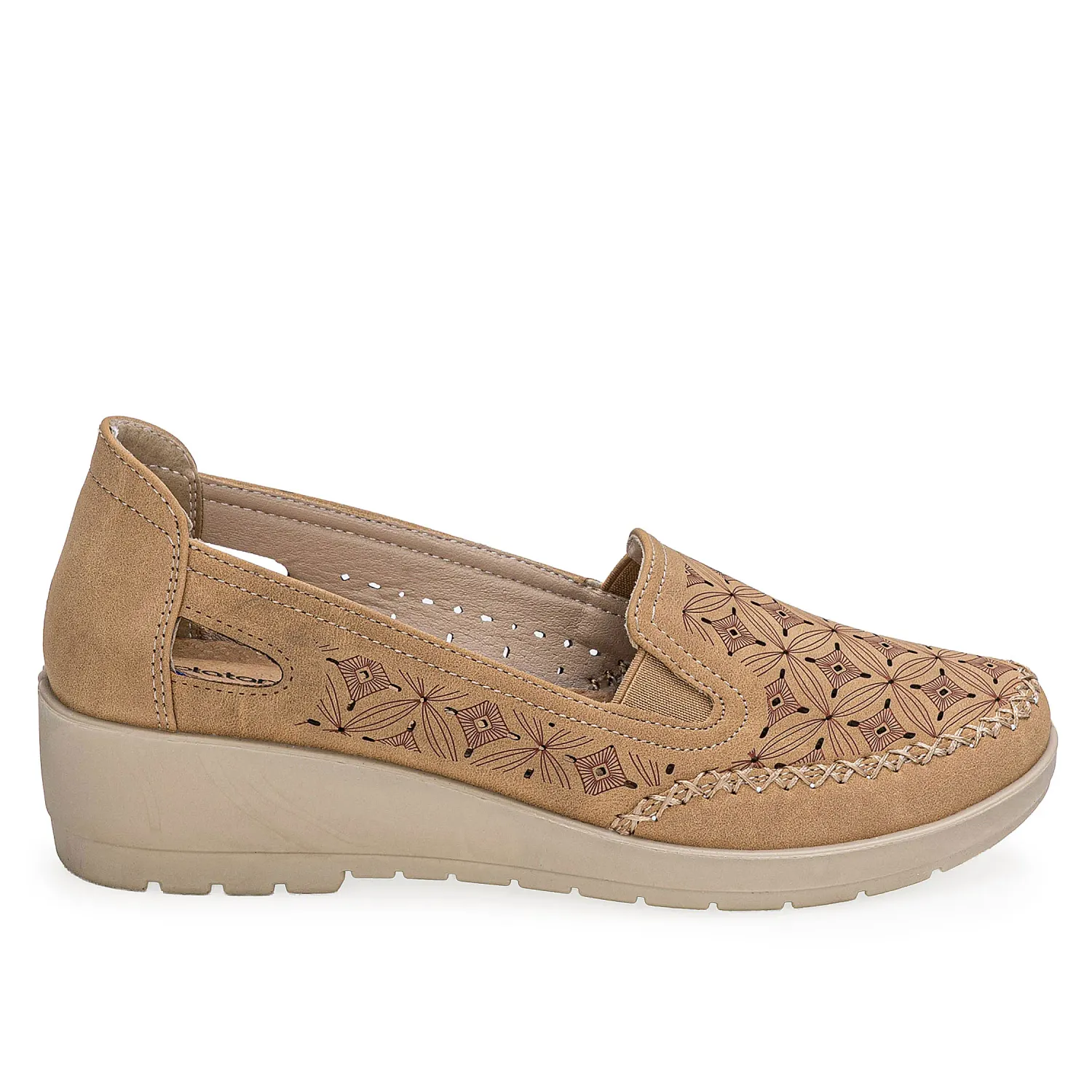 Calzado Platanitos Dama C Karina color marron | Platanitos