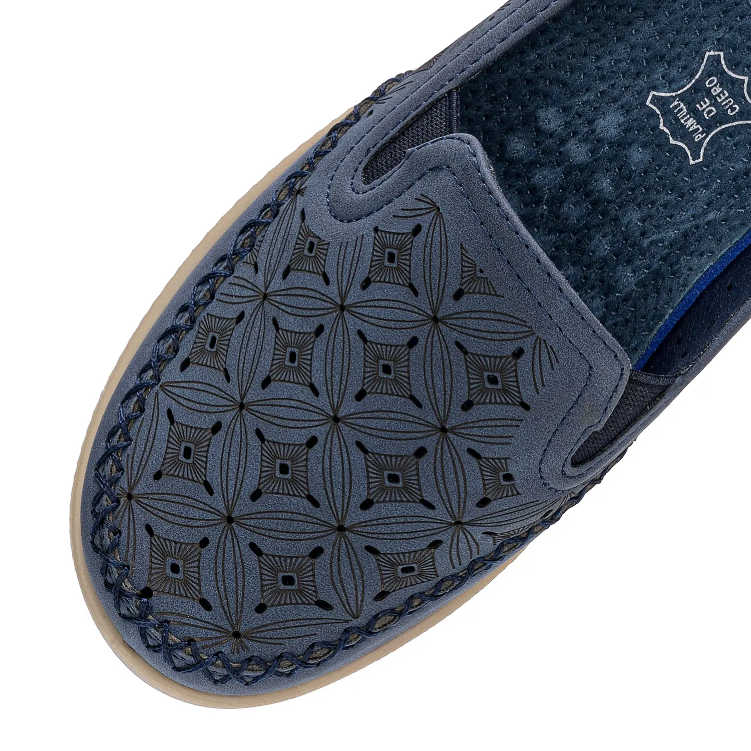 Calzado Platanitos Dama C Karina color azul | Platanitos