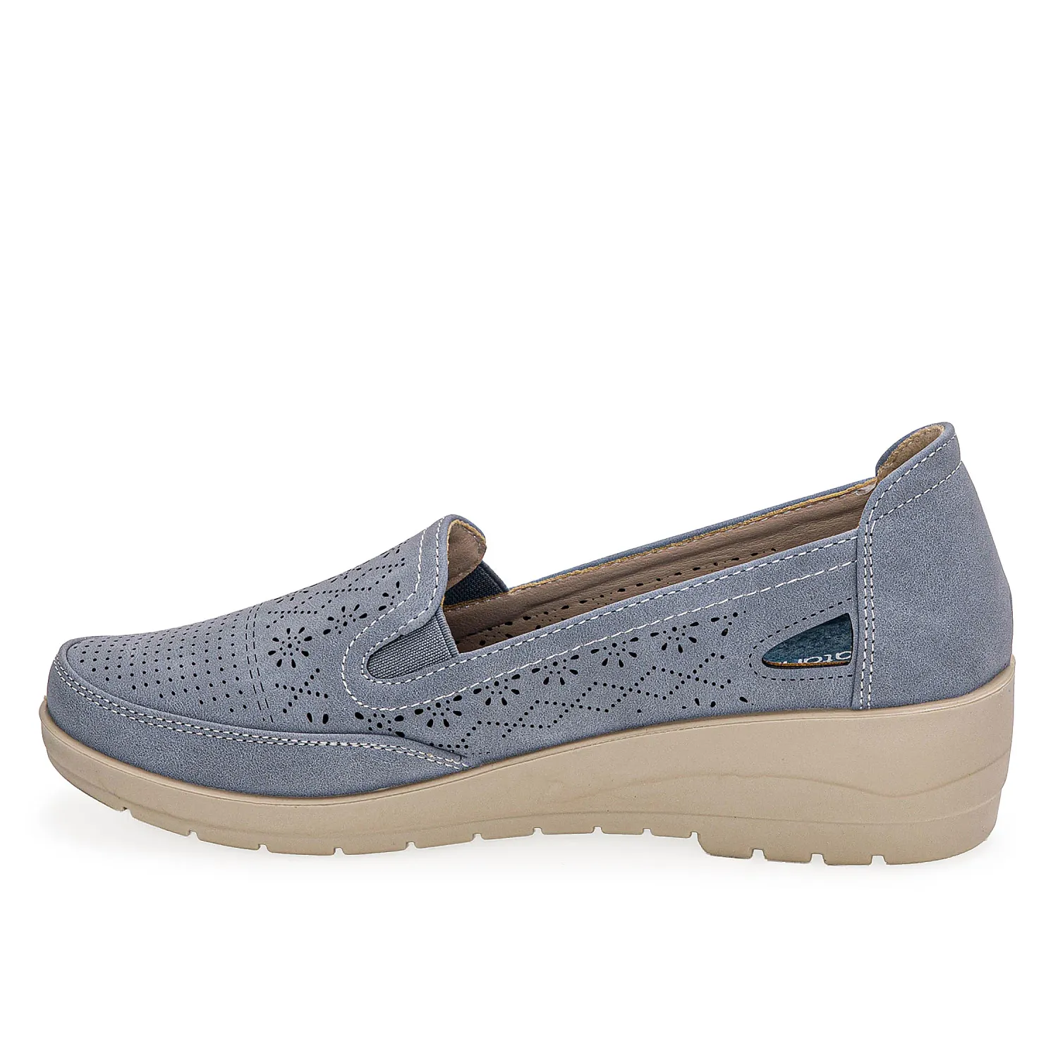 Calzado Platanitos Dama C Rosenda color celeste | Platanitos