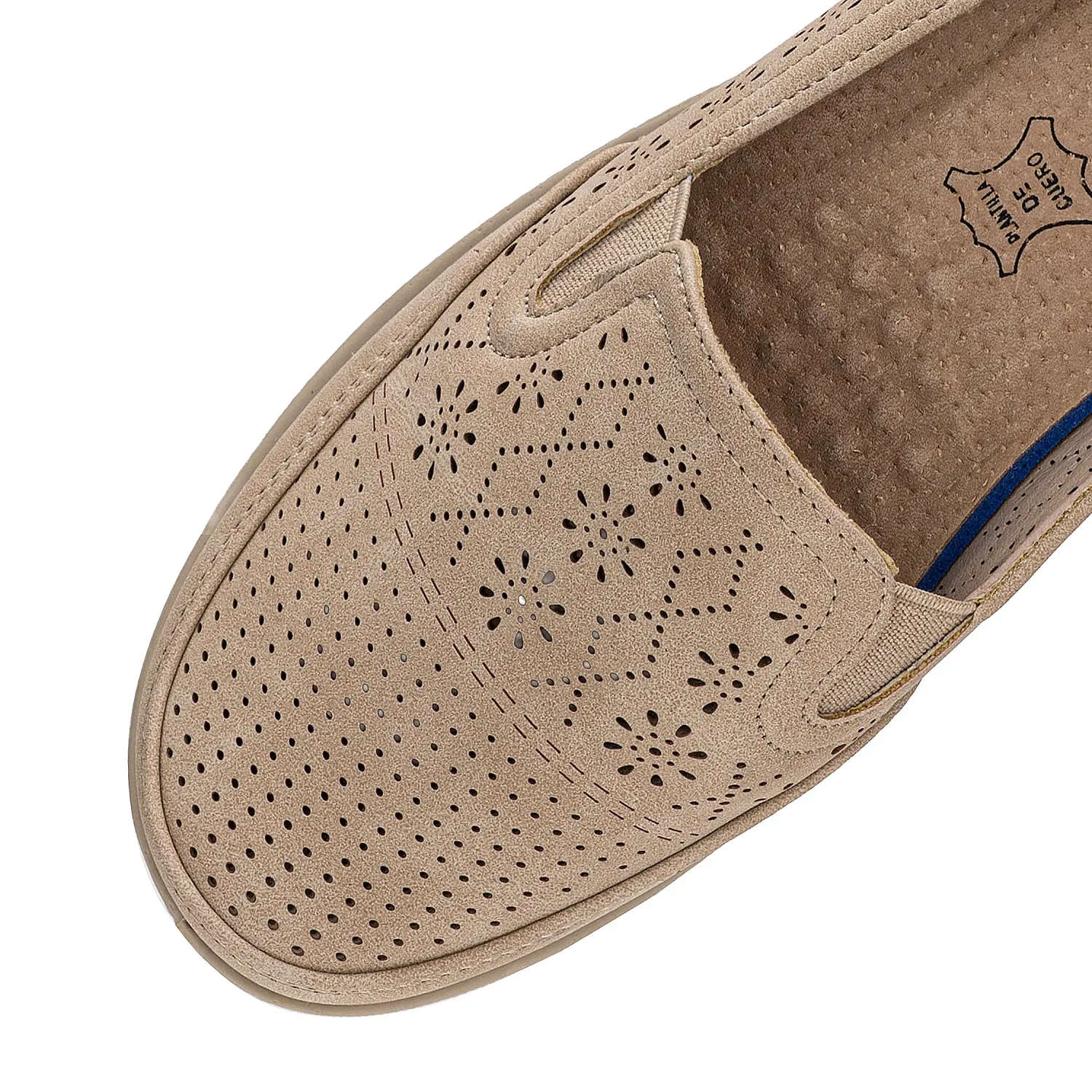 Calzado Platanitos Dama C Rosenda color marron claro | Platanitos