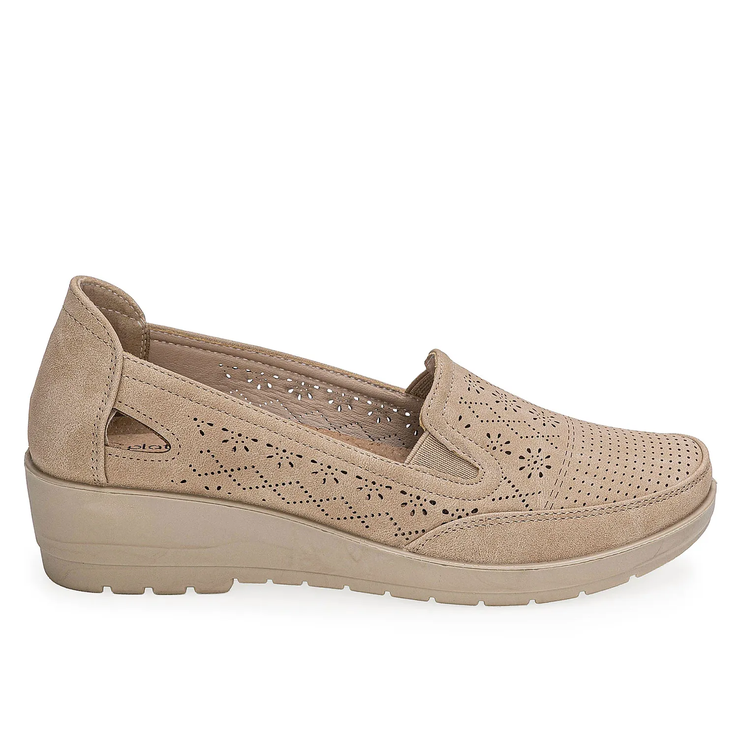 Calzado Platanitos Dama C Rosenda color marron claro | Platanitos