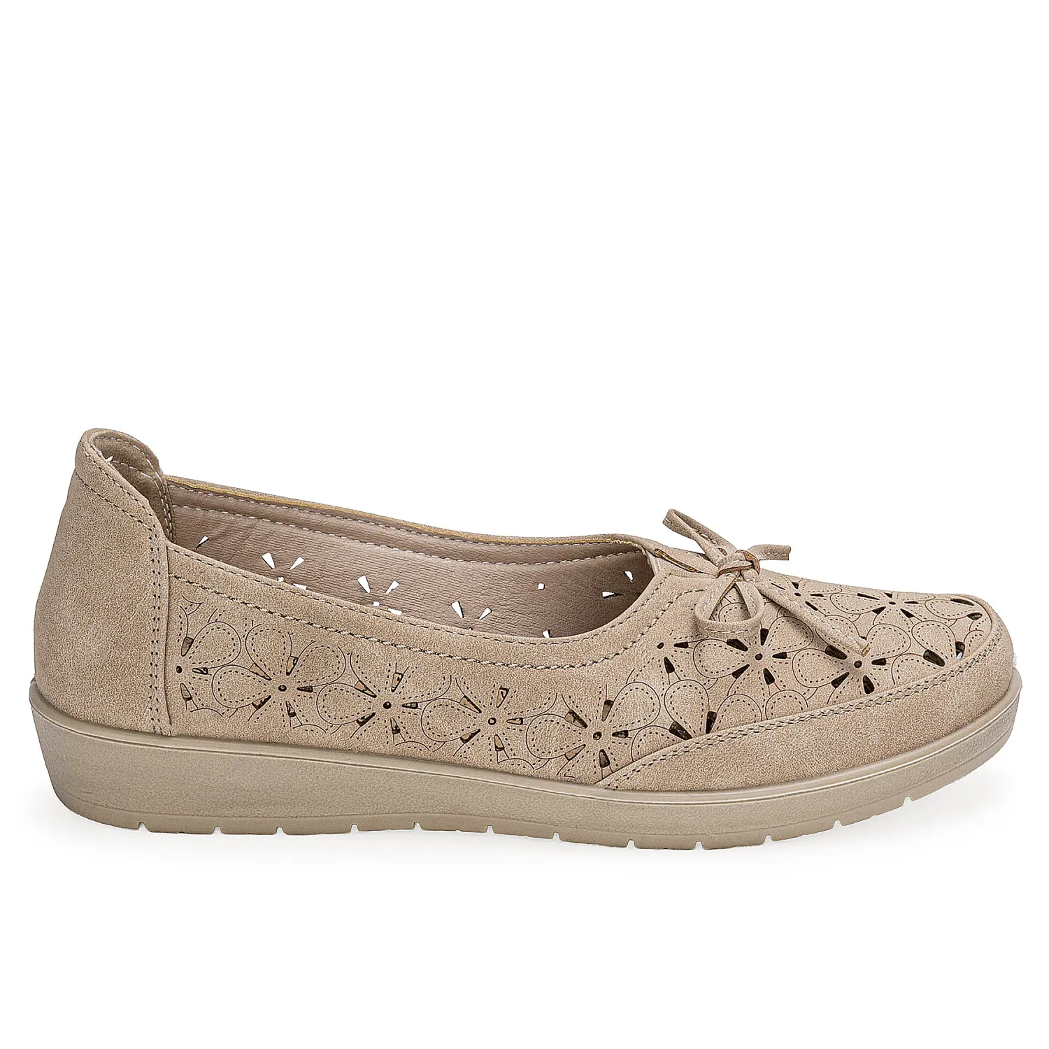 Calzado Platanitos Dama C Javiera color marron claro | Platanitos