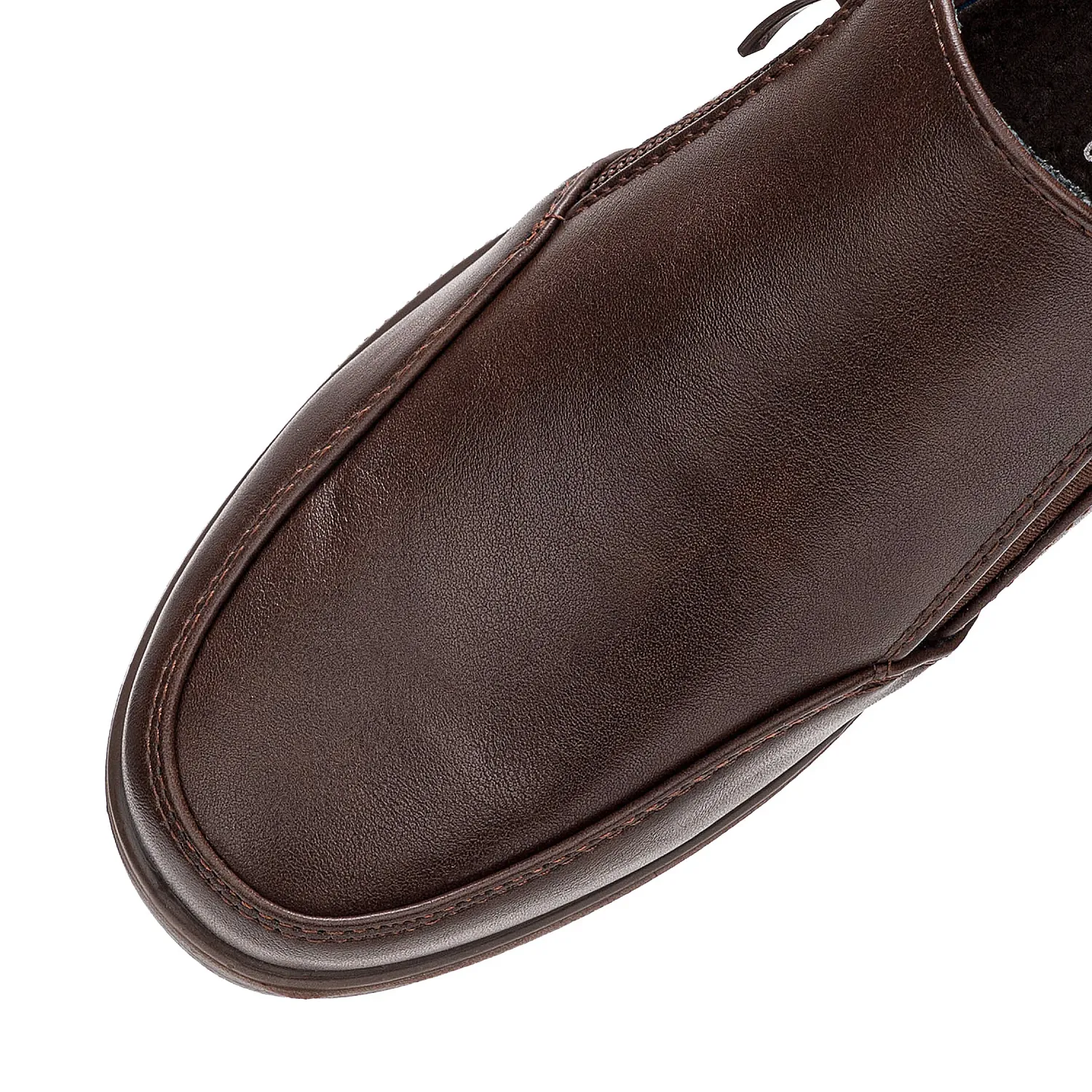 Calzado Platanitos Dama Cw Olivia color marron oscuro. | Platanitos