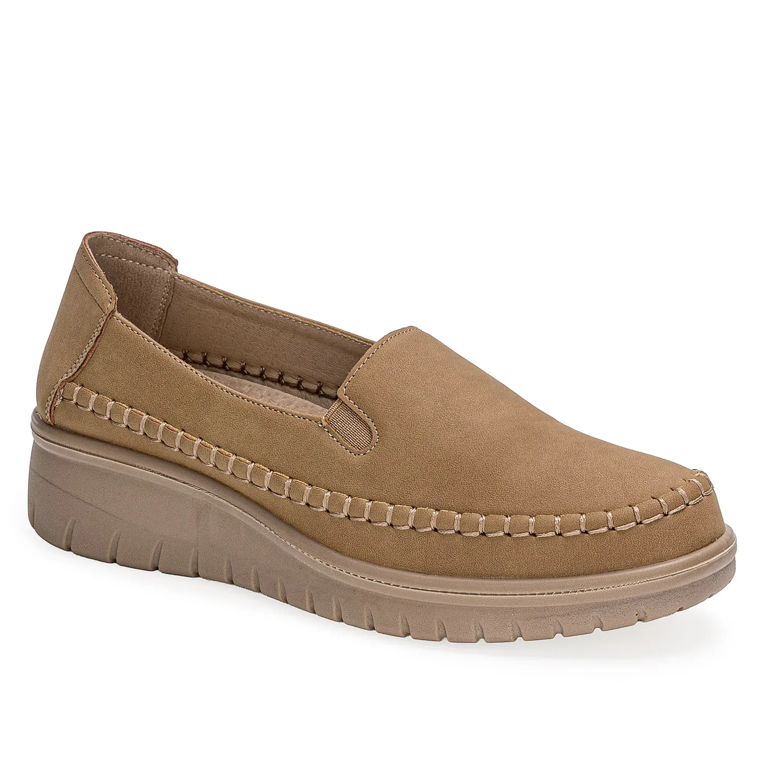 Calzado Platanitos Dama Ct Nora color camel | Platanitos