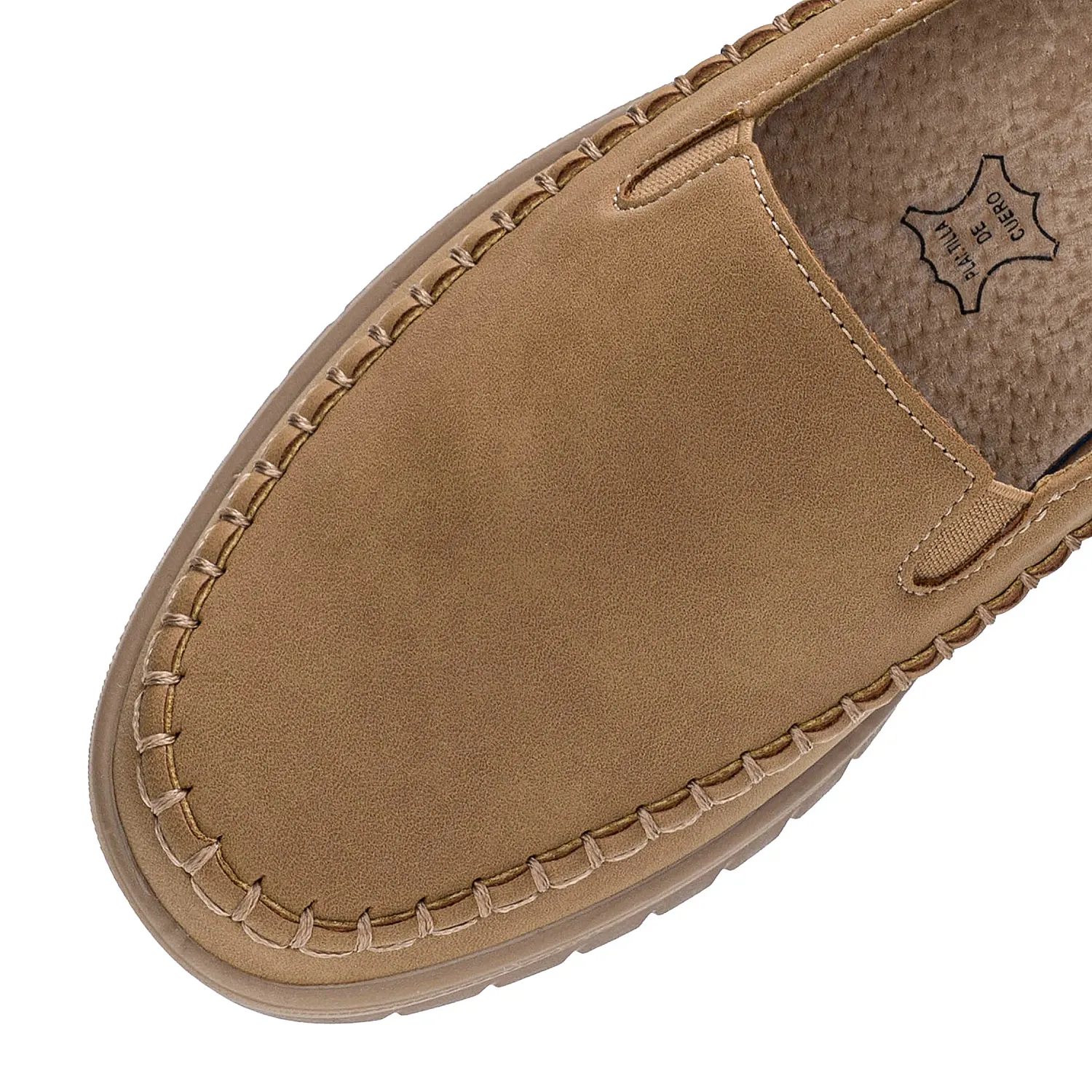 Calzado Platanitos Dama Ct Nora color camel | Platanitos