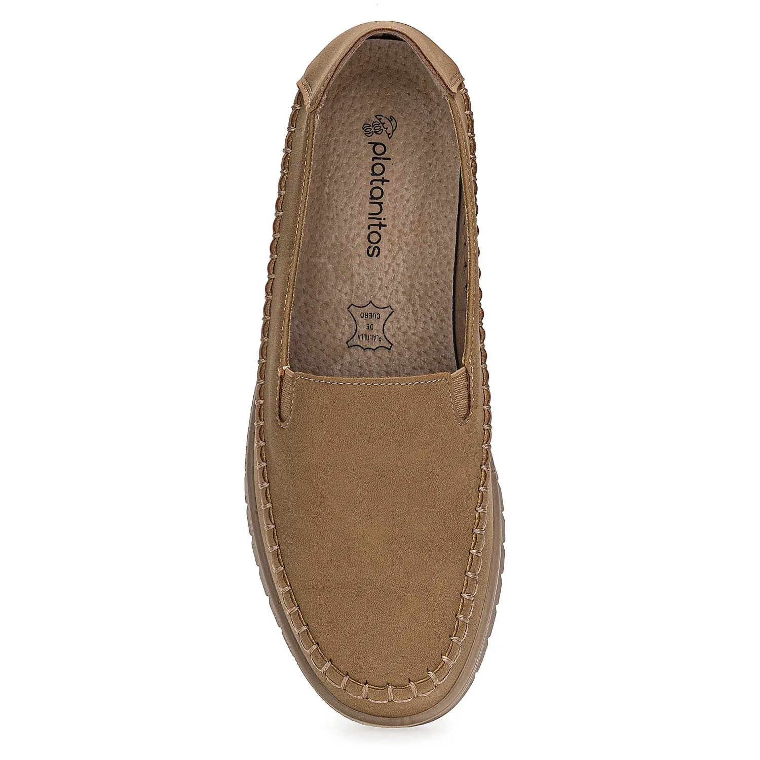 Calzado Platanitos Dama Ct Nora color camel | Platanitos