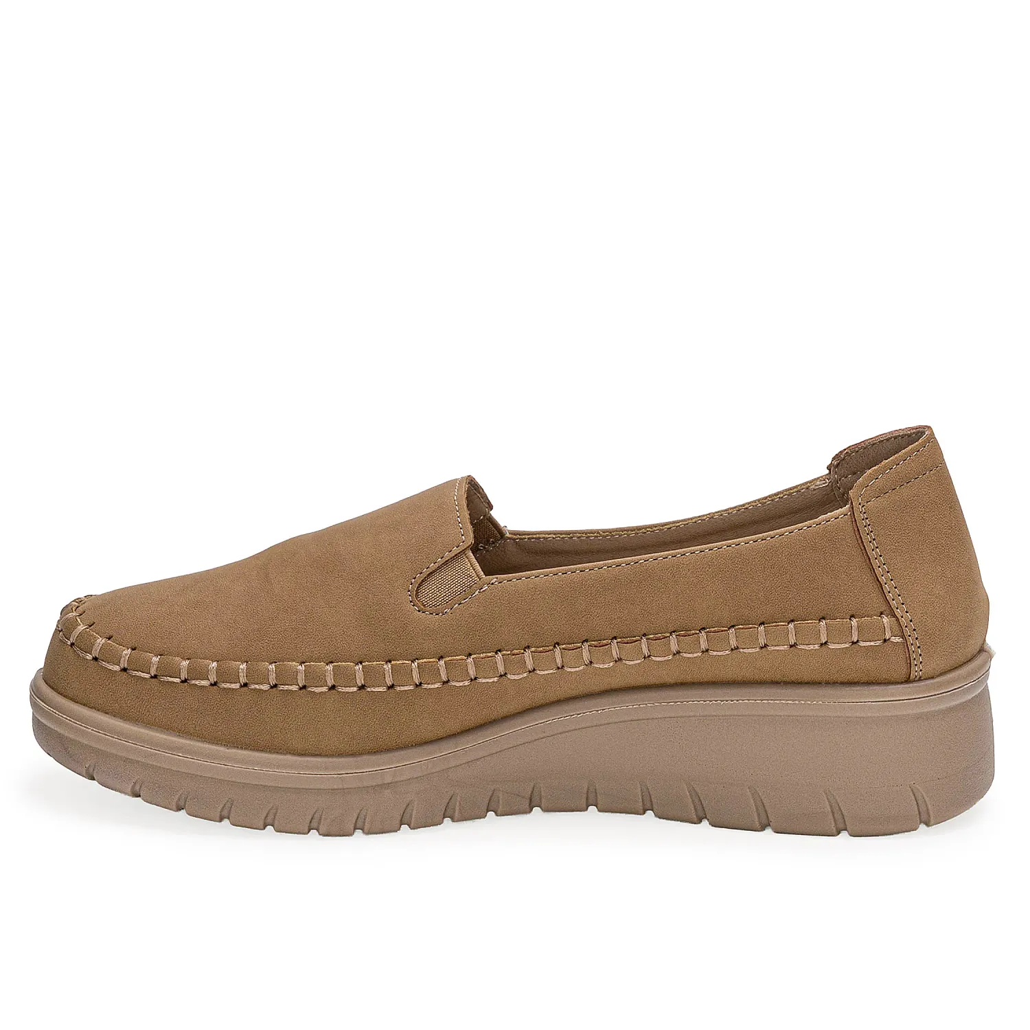Calzado Platanitos Dama Ct Nora color camel | Platanitos