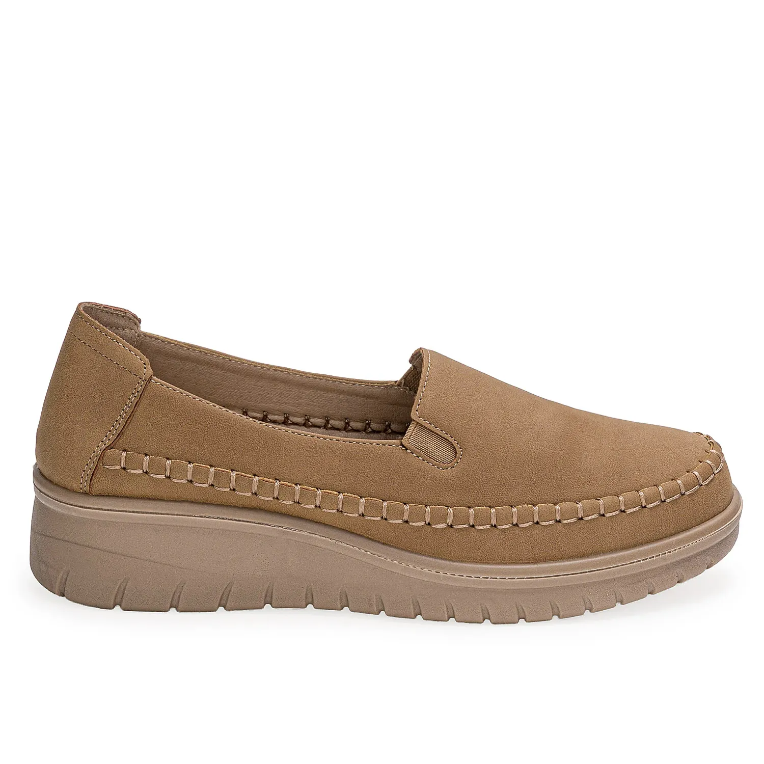 Calzado Platanitos Dama Ct Nora color camel | Platanitos