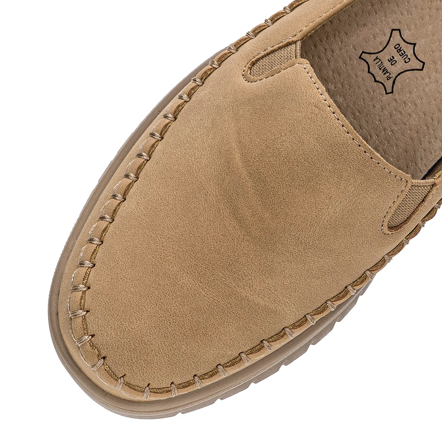 Calzado Platanitos Dama Ct Nora color marron claro | Platanitos