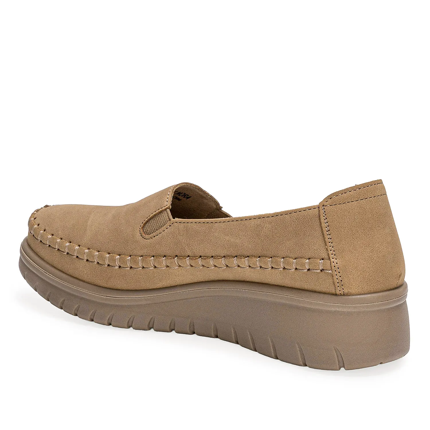 Calzado Platanitos Dama Ct Nora color marron claro | Platanitos