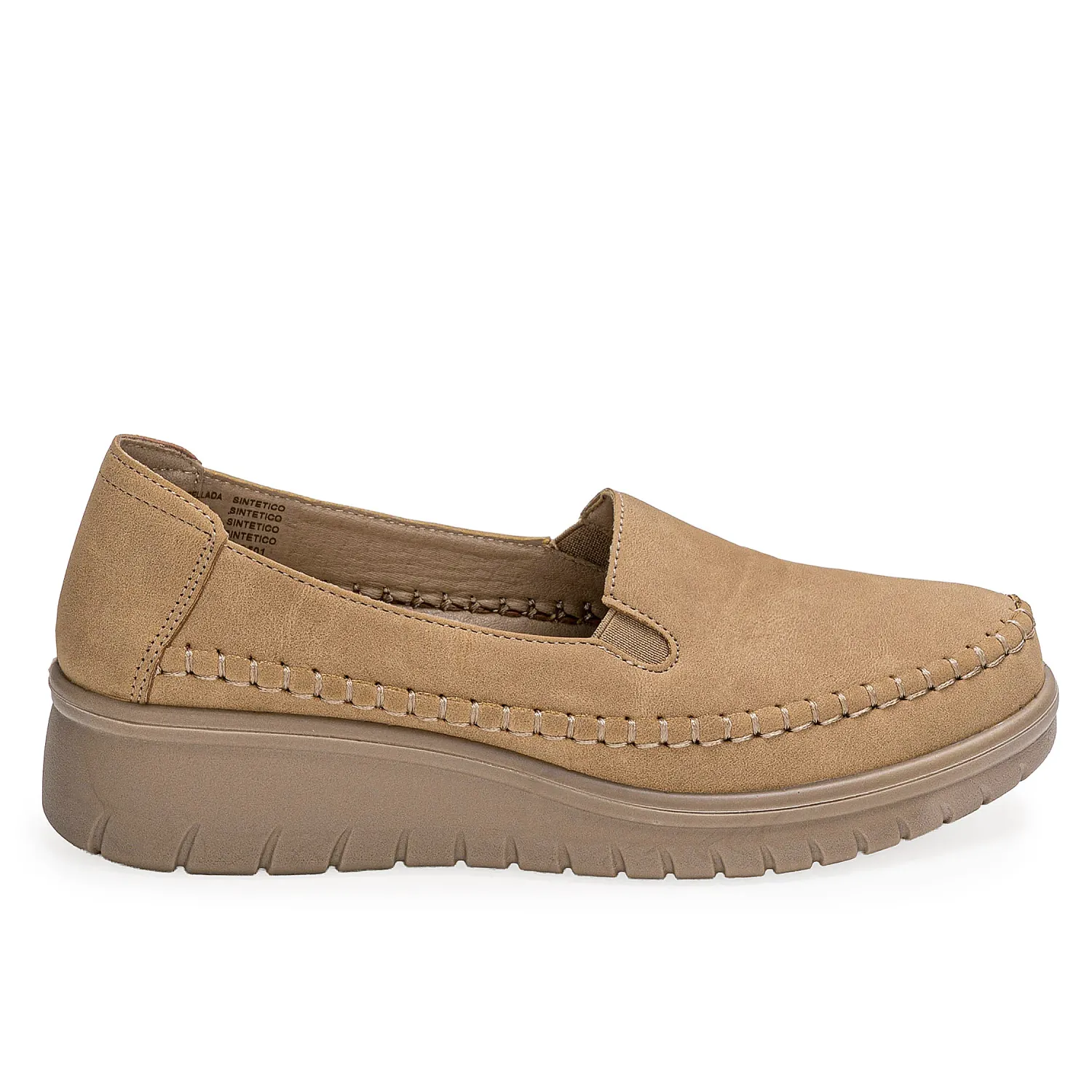 Calzado Platanitos Dama Ct Nora color marron claro | Platanitos