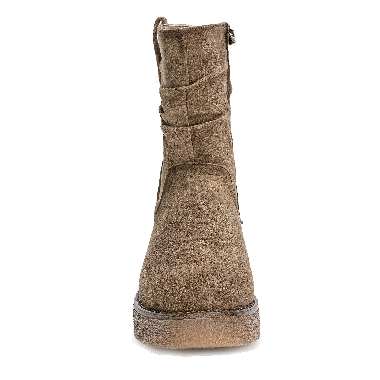 Botin Platanitos Dama Bt Zaida color kaki | Platanitos