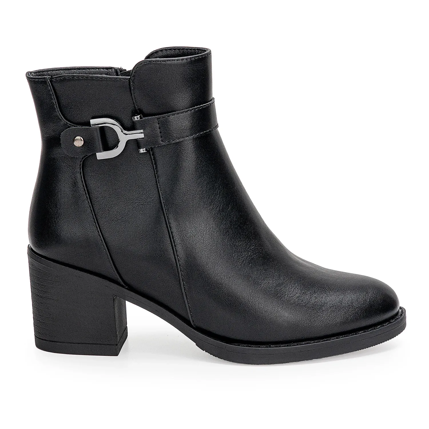 Botin Platanitos Dama Bt Susan color negro | Platanitos