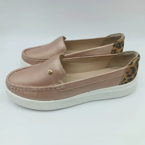 KAMINATA Mocasin Casual Mujer Cuero Km-2046