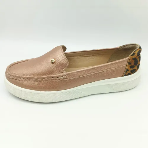 KAMINATA  de Mujer modelo Mocasin Casual Mujer Cuero Km-2046 nudes mujer 2025092414054068382 Badana Eva