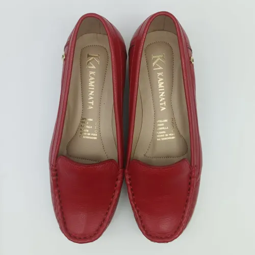 KAMINATA Mocasin Casual Mujer Cuero Kn-Vena