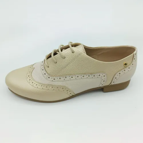 KAMINATA Dorado de Mujer modelo Zapato Casual Mujer Cuero Km-02can dorados mujer 2025092414054068523 Badana Caucho