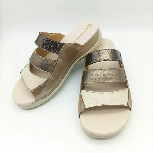 KAMINATA Sandalia Casual Mujer Cuero Ks-806