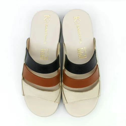KAMINATA Sandalia Casual Mujer Cuero Ks-806