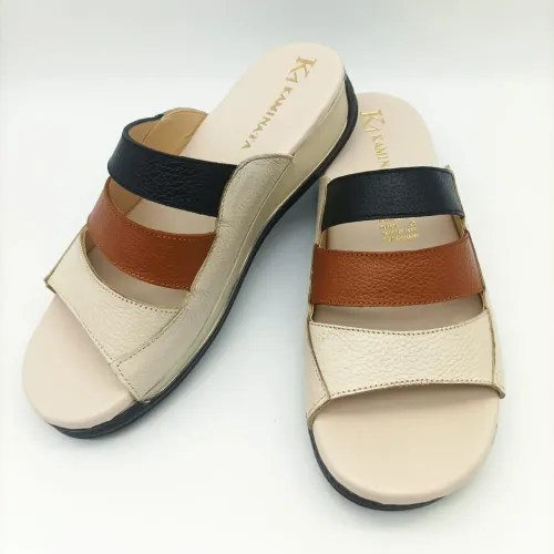 KAMINATA Sandalia Casual Mujer Cuero Ks-806