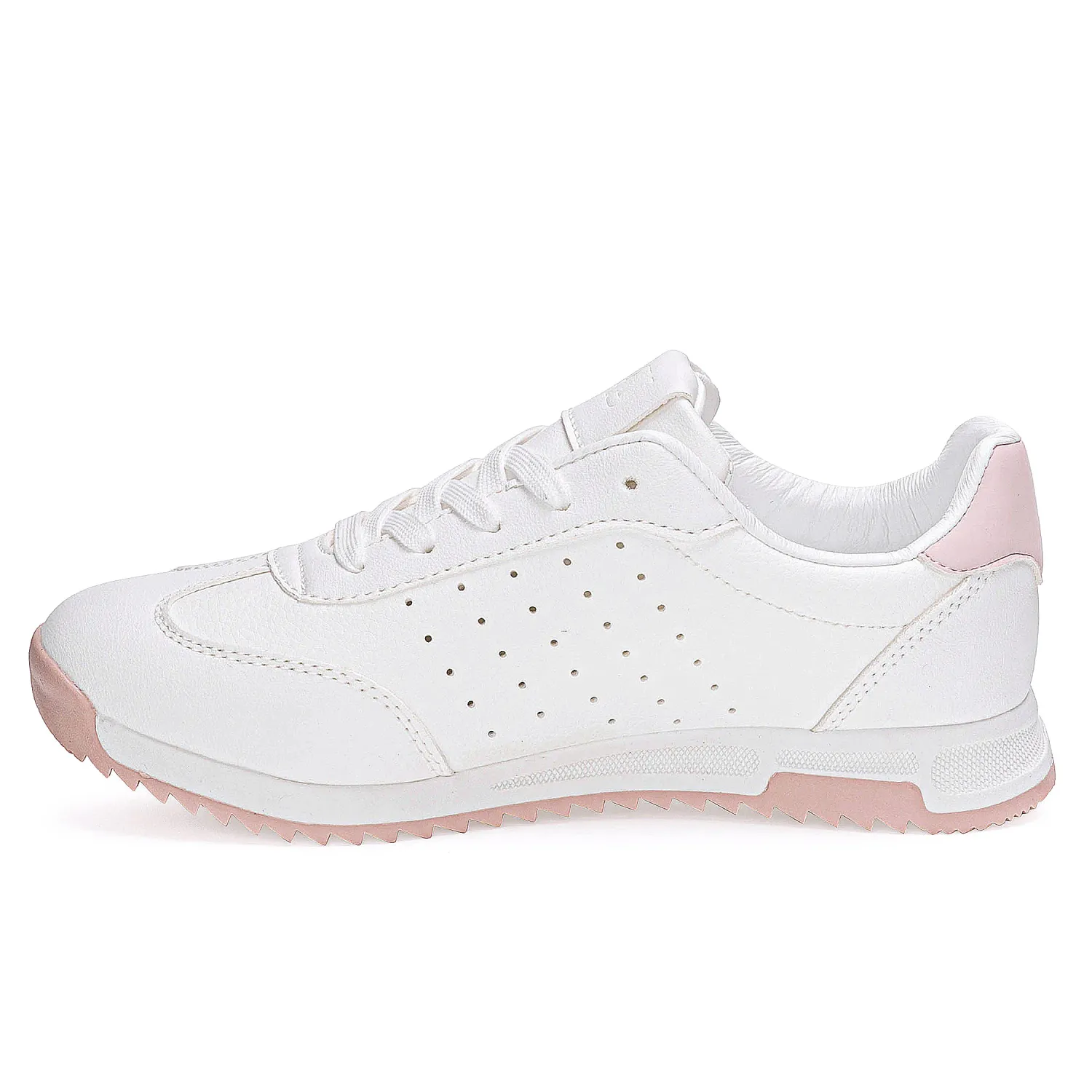 Just4u Zapatilla Just4U Dama Z Verenice color blanco / rosado | Platanitos