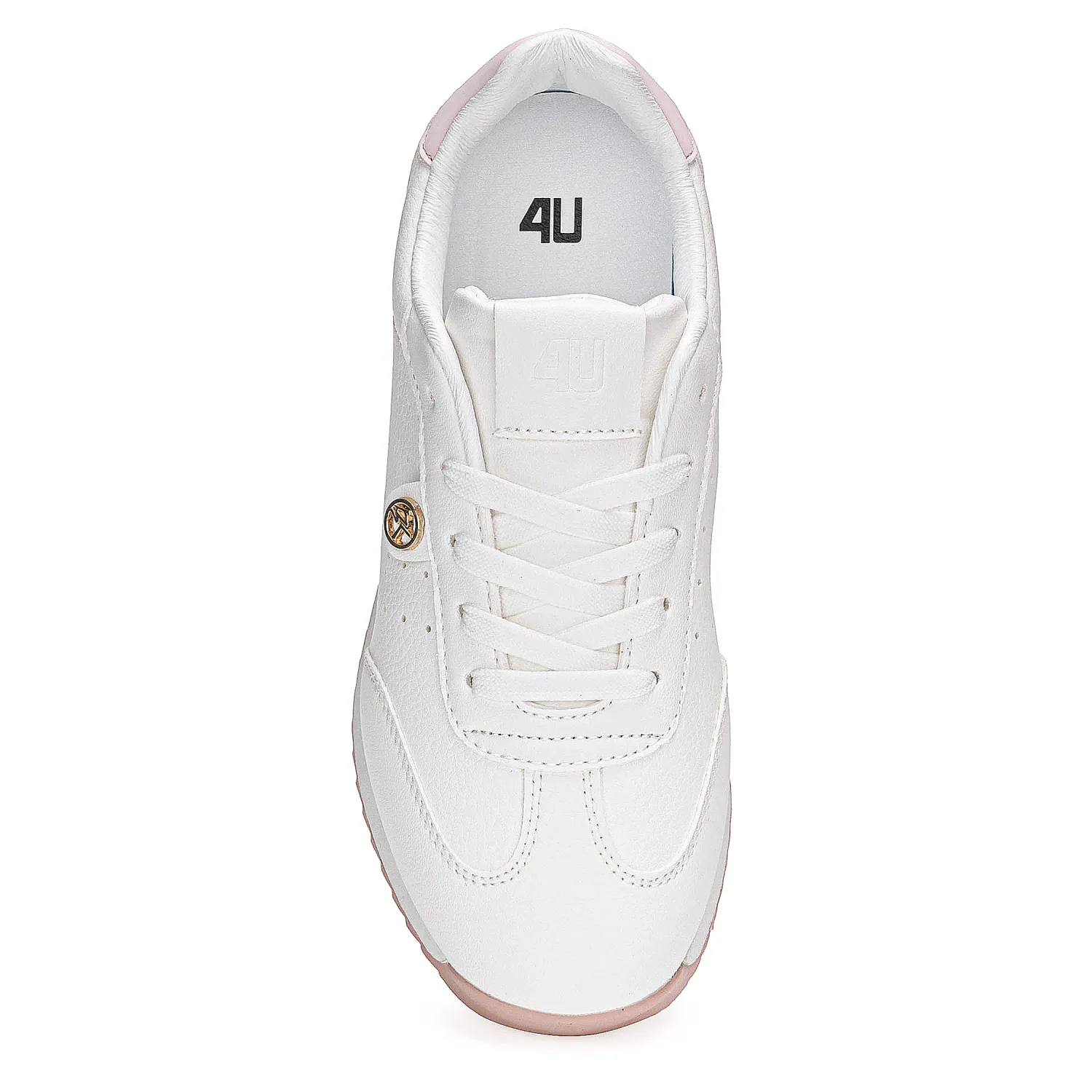 Just4u Zapatilla Just4U Dama Z Verenice color blanco / rosado | Platanitos