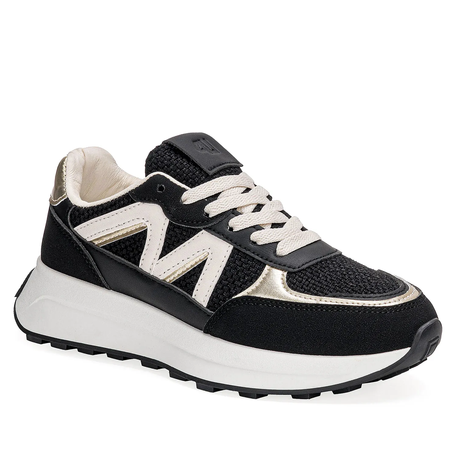 Just4u Zapatilla Just4U Dama Z Bruna color negro | Platanitos