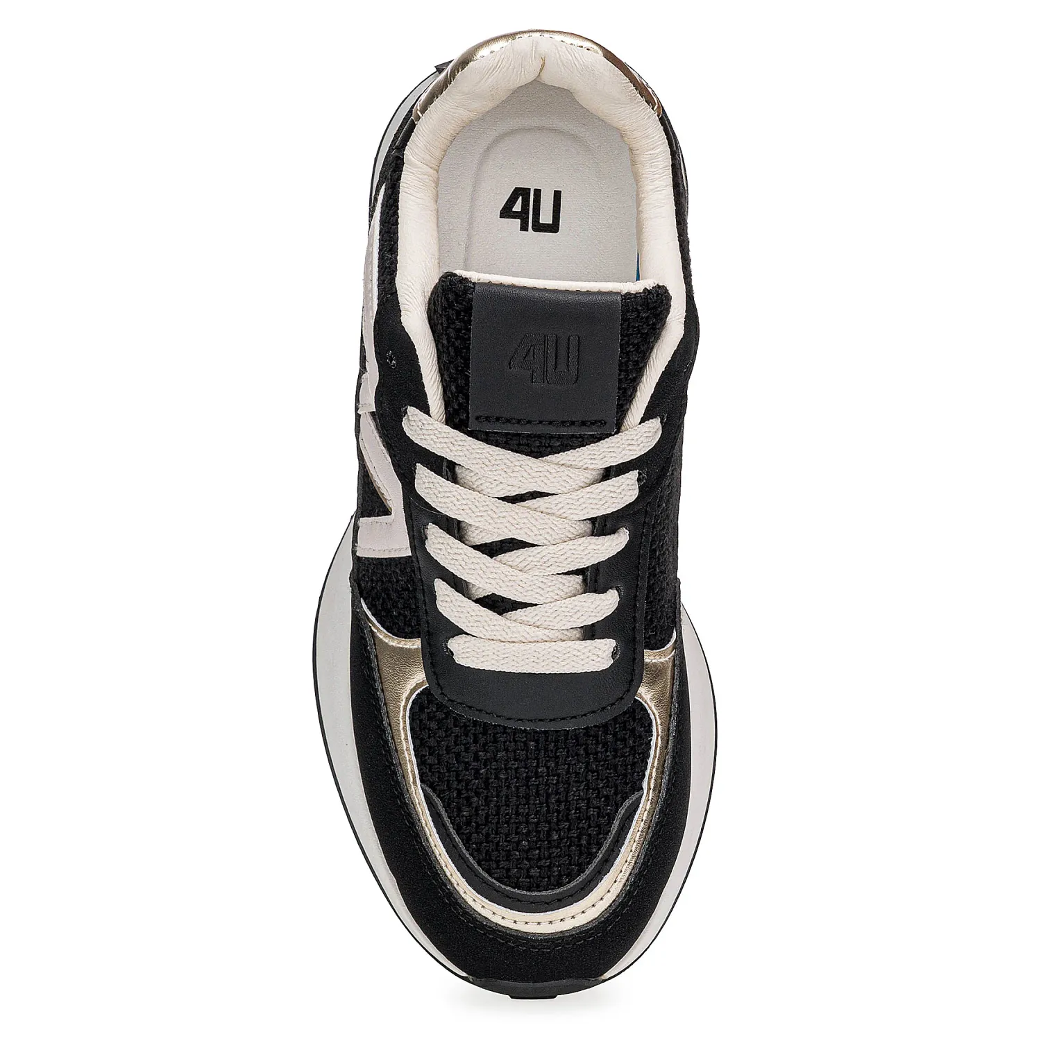 Just4u Zapatilla Just4U Dama Z Bruna color negro | Platanitos