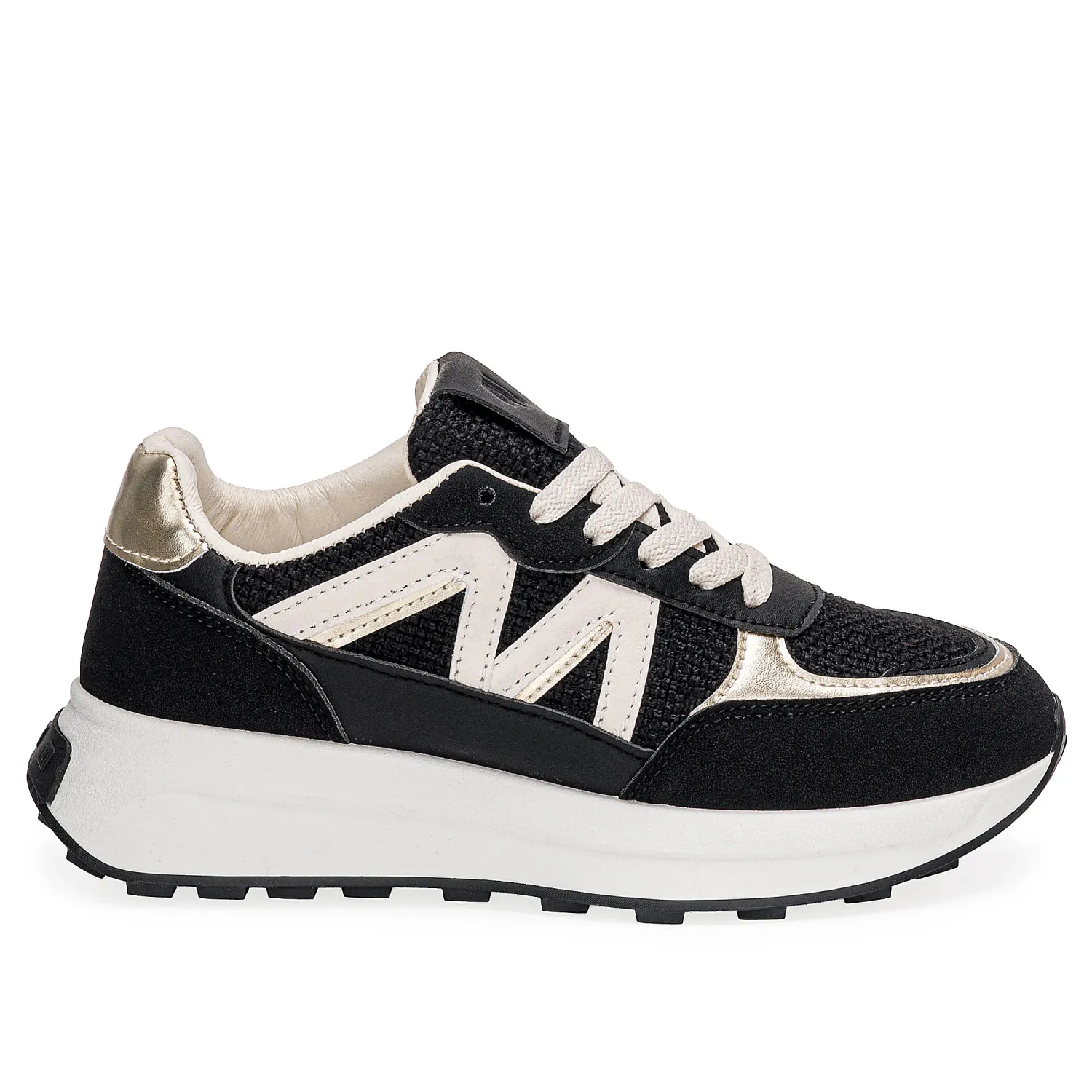 Just4u Zapatilla Just4U Dama Z Bruna color negro | Platanitos