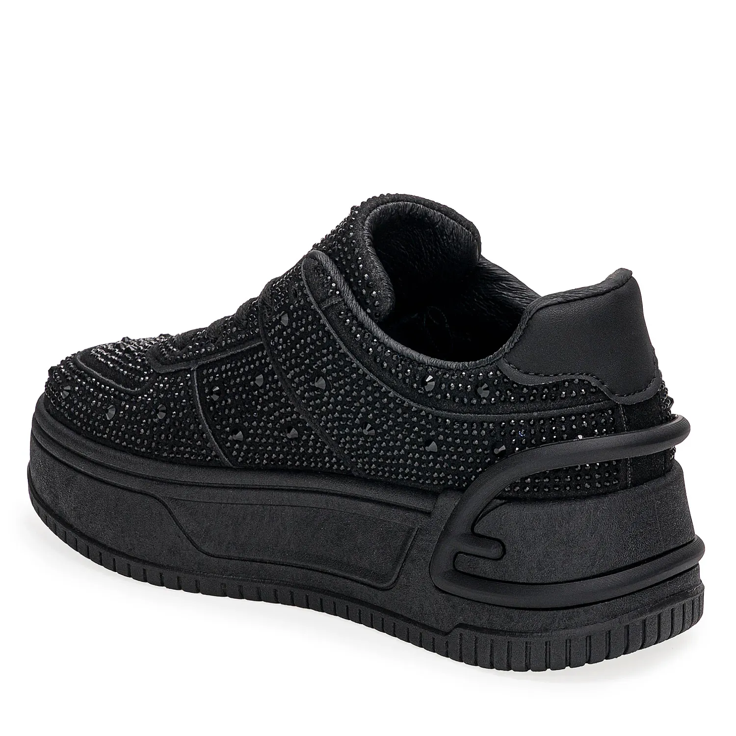 Zapatilla Just4U Dama Z Sammy color negro | Platanitos