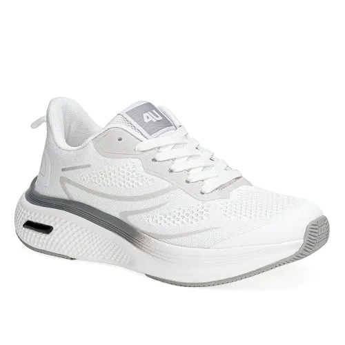 Just4u Blanco de Mujer modelo Zapatilla Dama Zf Velda blancos grises sintéticos mujer 2025092415223355303 Sintético Sintético