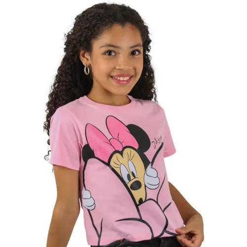 Minnie Rosado de Niña modelo Polo Manga Corta Niña Minnie Min-250 rosados niña 2025092420343554989  