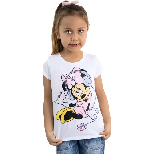 Minnie Blanco de Niña modelo Polo Manga Corta Niña Minnie Min-249 blancos niña 2025092420343555028  