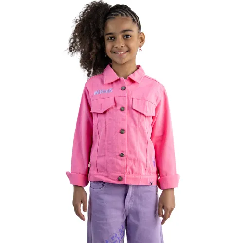 Minnie Rosado de Niña modelo Casaca Moda Niña Minnie  Min-250 rosados niña 2025092420343555052  