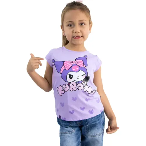 KUROMI  de Niña modelo Polo Manga Corta Niña Kuromi Kur-006 lilas niña 2025092420343555097  